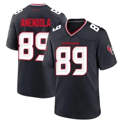 Houston Texans Men's Game Navy Team Jersey (89 Danny Amendola)