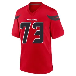 Houston Texans Men's Game Red Alternate Jersey (73 LaDarius Henderson)