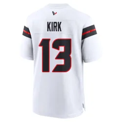 Houston Texans Men's Game White Jersey (13 Christian Kirk)