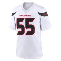Houston Texans Men's Game White Jersey (55 Danielle Hunter)
