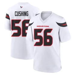 Houston Texans Men's Game White Jersey (56 Brian Cushing)
