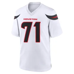 Houston Texans Men's Game White Jersey (71 Tytus Howard)