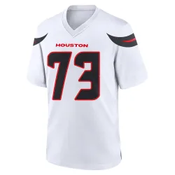 Houston Texans Men's Game White Jersey (73 LaDarius Henderson)