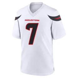Houston Texans Men's Game White Jersey (7 C.J. Stroud)