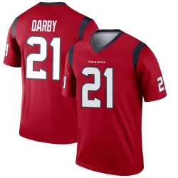 Houston Texans Men's Legend Red Jersey (21 Ronald Darby)