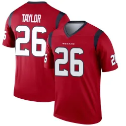 Houston Texans Men's Legend Red Jersey (26 J.J. Taylor)