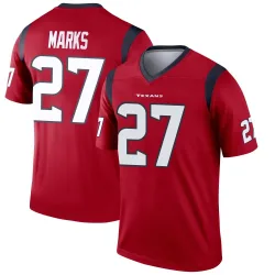 Houston Texans Men's Legend Red Jersey (27 Woody Marks)
