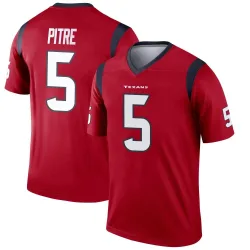 Houston Texans Men's Legend Red Jersey (5 Jalen Pitre)