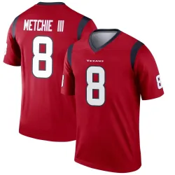 Houston Texans Men's Legend Red Jersey (8 John Metchie III)