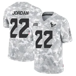 Houston Texans Men's Limited Arctic Camo 2024 Salute to Service Jersey (22 Jawhar Jordan)