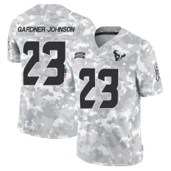 Houston Texans Men's Limited Arctic Camo 2024 Salute to Service Jersey (23 C.J. Gardner-Johnson)