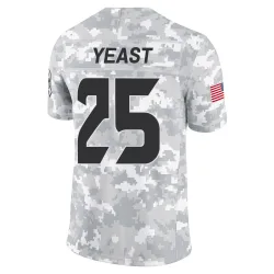 Houston Texans Men's Limited Arctic Camo 2024 Salute to Service Jersey (25 Russ Yeast)