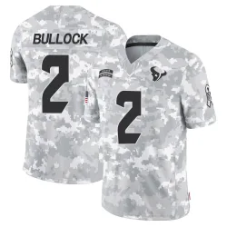 Houston Texans Men's Limited Arctic Camo 2024 Salute to Service Jersey (2 Calen Bullock)
