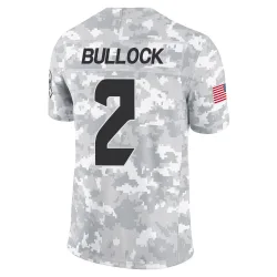 Houston Texans Men's Limited Arctic Camo 2024 Salute to Service Jersey (2 Calen Bullock)