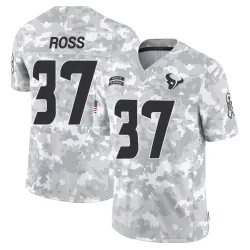 Houston Texans Men's Limited Arctic Camo 2024 Salute to Service Jersey (37 D'Angelo Ross)