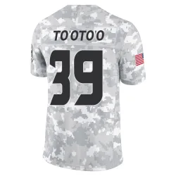 Houston Texans Men's Limited Arctic Camo 2024 Salute to Service Jersey (39 Henry To'oTo'o)