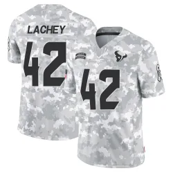 Houston Texans Men's Limited Arctic Camo 2024 Salute to Service Jersey (42 Luke Lachey)