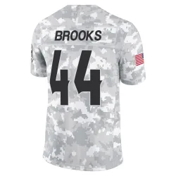 Houston Texans Men's Limited Arctic Camo 2024 Salute to Service Jersey (44 British Brooks)