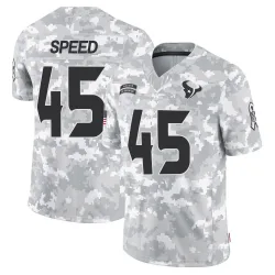 Houston Texans Men's Limited Arctic Camo 2024 Salute to Service Jersey (45 E.J. Speed)