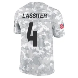 Houston Texans Men's Limited Arctic Camo 2024 Salute to Service Jersey (4 Kamari Lassiter)