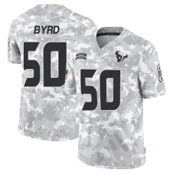 Houston Texans Men's Limited Arctic Camo 2024 Salute to Service Jersey (50 Solomon Byrd)
