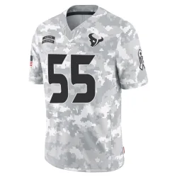 Houston Texans Men's Limited Arctic Camo 2024 Salute to Service Jersey (55 Danielle Hunter)