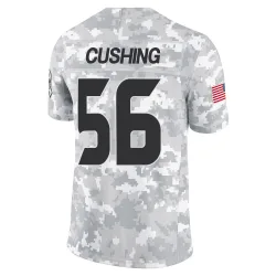 Houston Texans Men's Limited Arctic Camo 2024 Salute to Service Jersey (56 Brian Cushing)