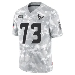 Houston Texans Men's Limited Arctic Camo 2024 Salute to Service Jersey (73 LaDarius Henderson)