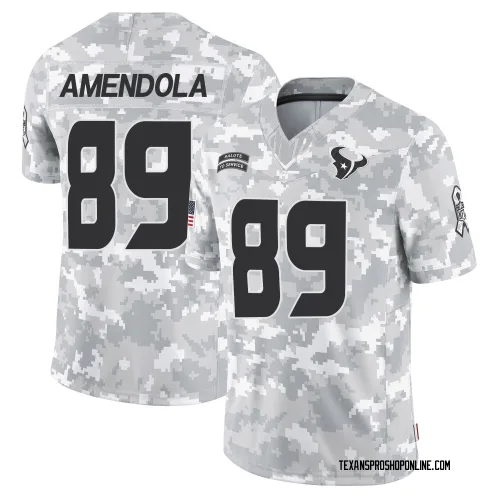 Houston Texans Men's Limited Arctic Camo 2024 Salute to Service Jersey (89 Danny Amendola)