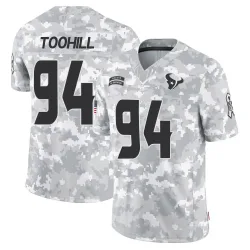Houston Texans Men's Limited Arctic Camo 2024 Salute to Service Jersey (94 Casey Toohill)