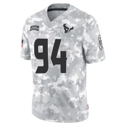 Houston Texans Men's Limited Arctic Camo 2024 Salute to Service Jersey (94 Casey Toohill)