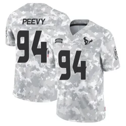 Houston Texans Men's Limited Arctic Camo 2024 Salute to Service Jersey (94 Jayden Peevy)
