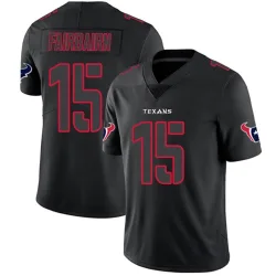 Houston Texans Men's Limited Black Impact Jersey (15 Ka'imi Fairbairn)