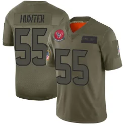 Houston Texans Men's Limited Camo 2019 Salute to Service Jersey (55 Danielle Hunter)