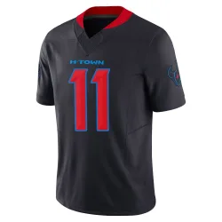 Houston Texans Men's Limited Navy 2nd Alternate Vapor F.U.S.E. Jersey (11 Tremon Smith)