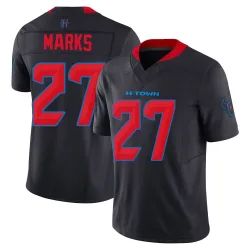 Houston Texans Men's Limited Navy 2nd Alternate Vapor F.U.S.E. Jersey (27 Woody Marks)
