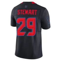 Houston Texans Men's Limited Navy 2nd Alternate Vapor F.U.S.E. Jersey (29 M.J. Stewart)