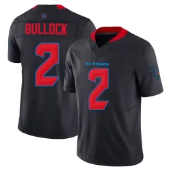 Houston Texans Men's Limited Navy 2nd Alternate Vapor F.U.S.E. Jersey (2 Calen Bullock)