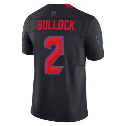 Houston Texans Men's Limited Navy 2nd Alternate Vapor F.U.S.E. Jersey (2 Calen Bullock)