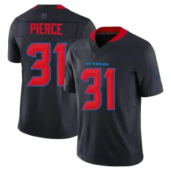 Houston Texans Men's Limited Navy 2nd Alternate Vapor F.U.S.E. Jersey (31 Dameon Pierce)