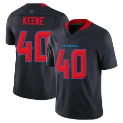Houston Texans Men's Limited Navy 2nd Alternate Vapor F.U.S.E. Jersey (40 Dalton Keene)