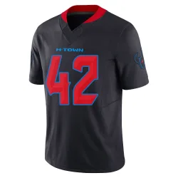 Houston Texans Men's Limited Navy 2nd Alternate Vapor F.U.S.E. Jersey (42 Luke Lachey)