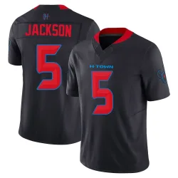 Houston Texans Men's Limited Navy 2nd Alternate Vapor F.U.S.E. Jersey (5 Kearis Jackson)