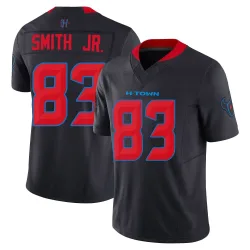 Houston Texans Men's Limited Navy 2nd Alternate Vapor F.U.S.E. Jersey (83 Irv Smith Jr.)