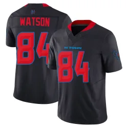 Houston Texans Men's Limited Navy 2nd Alternate Vapor F.U.S.E. Jersey (84 Justin Watson)