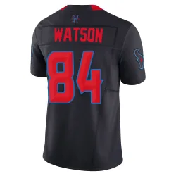Houston Texans Men's Limited Navy 2nd Alternate Vapor F.U.S.E. Jersey (84 Justin Watson)