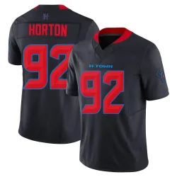 Houston Texans Men's Limited Navy 2nd Alternate Vapor F.U.S.E. Jersey (92 Dylan Horton)