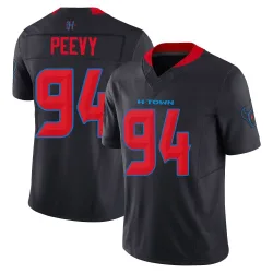 Houston Texans Men's Limited Navy 2nd Alternate Vapor F.U.S.E. Jersey (94 Jayden Peevy)