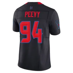 Houston Texans Men's Limited Navy 2nd Alternate Vapor F.U.S.E. Jersey (94 Jayden Peevy)