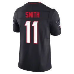 Houston Texans Men's Limited Navy Alternate Vapor F.U.S.E. Jersey (11 Tremon Smith)
